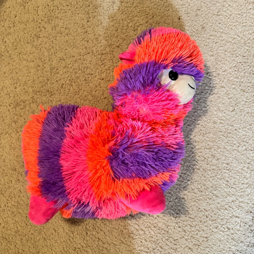 Colorful Plush Llama Toy